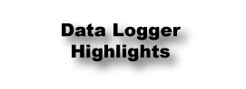 Data Logger Highlights