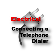 Connecting a Telephone Dialer