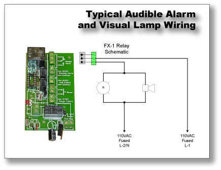 FX-1 Visual Alarm Wiring